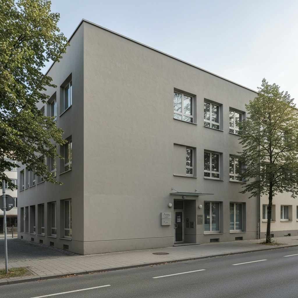 Modern Office Complex - Victoria Island - Before painting